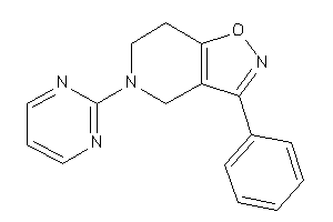 3-phenyl-5-(2-pyrimidyl)-6,7-dihydro-4H-isoxazolo[4,5-c]pyridine