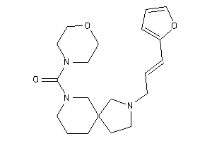 Image of [2-[3-(2-furyl)allyl]-2,9-diazaspiro[4.5]decan-9-yl]-morpholino-methanone