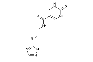 2-keto-N-[2-(1H-1,2,4-triazol-5-ylthio)ethyl]-3,4-dihydro-1H-pyrimidine-5-carboxamide