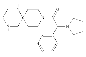 Image of 2-(3-pyridyl)-2-pyrrolidino-1-(3,7,10-triazaspiro[5.5]undecan-3-yl)ethanone