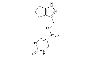 2-keto-N-(1,4,5,6-tetrahydrocyclopenta[c]pyrazol-3-ylmethyl)-3,4-dihydro-1H-pyrimidine-5-carboxamide