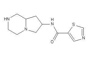Image of N-(1,2,3,4,6,7,8,8a-octahydropyrrolo[1,2-a]pyrazin-7-yl)thiazole-5-carboxamide