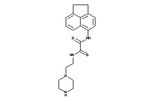 N'-acenaphthen-5-yl-N-(2-piperazinoethyl)oxamide