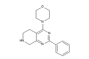 4-(2-phenyl-5,6,7,8-tetrahydropyrido[3,4-d]pyrimidin-4-yl)morpholine