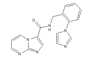 N-(2-imidazol-1-ylbenzyl)imidazo[1,2-a]pyrimidine-3-carboxamide