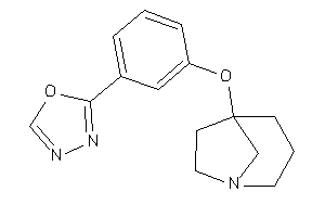 2-[3-(1-azabicyclo[3.2.1]octan-5-yloxy)phenyl]-1,3,4-oxadiazole