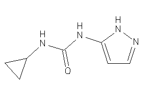 1-cyclopropyl-3-(1H-pyrazol-5-yl)urea