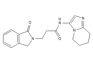 3-(1-ketoisoindolin-2-yl)-N-(5,6,7,8-tetrahydroimidazo[1,2-a]pyridin-3-yl)propionamide