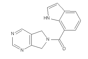 5,7-dihydropyrrolo[3,4-d]pyrimidin-6-yl(1H-indol-7-yl)methanone