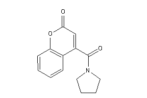 Image of 4-(pyrrolidine-1-carbonyl)coumarin