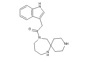 2-(1H-indol-3-yl)-1-(3,7,11-triazaspiro[5.6]dodecan-11-yl)ethanone