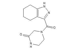 4-(4,5,6,7-tetrahydro-1H-indazole-3-carbonyl)piperazin-2-one