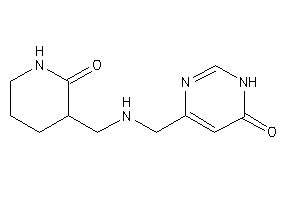 4-[[(2-keto-3-piperidyl)methylamino]methyl]-1H-pyrimidin-6-one