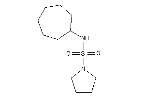 N-cycloheptylpyrrolidine-1-sulfonamide