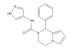 1-phenyl-N-(1H-pyrazol-4-yl)-3,4-dihydro-1H-pyrrolo[1,2-a]pyrazine-2-carboxamide