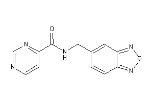 N-(benzofurazan-5-ylmethyl)pyrimidine-4-carboxamide
