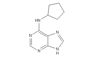 Cyclopentyl(9H-purin-6-yl)amine