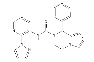 1-phenyl-N-(2-pyrazol-1-yl-3-pyridyl)-3,4-dihydro-1H-pyrrolo[1,2-a]pyrazine-2-carboxamide