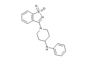 [1-(1,1-diketo-1,2-benzothiazol-3-yl)-4-piperidyl]-phenyl-amine