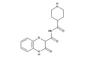 N-isonipecotoyl-3-keto-4H-1,4-benzothiazine-2-carboxamide