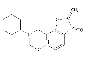 8-cyclohexyl-2-methylene-7,9-dihydrofuro[2,3-f][1,3]benzoxazin-3-one