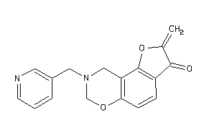 Image of 2-methylene-8-(3-pyridylmethyl)-7,9-dihydrofuro[2,3-f][1,3]benzoxazin-3-one