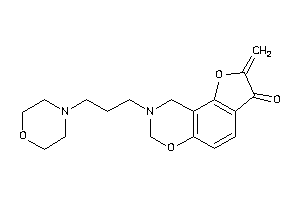 Image of 2-methylene-8-(3-morpholinopropyl)-7,9-dihydrofuro[2,3-f][1,3]benzoxazin-3-one