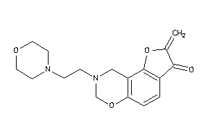 Image of 2-methylene-8-(2-morpholinoethyl)-7,9-dihydrofuro[2,3-f][1,3]benzoxazin-3-one