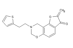 2-methylene-8-[2-(2-thienyl)ethyl]-7,9-dihydrofuro[2,3-f][1,3]benzoxazin-3-one