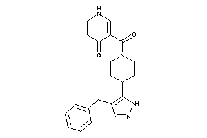 3-[4-(4-benzyl-1H-pyrazol-5-yl)piperidine-1-carbonyl]-4-pyridone