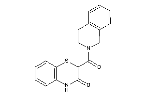 2-(3,4-dihydro-1H-isoquinoline-2-carbonyl)-4H-1,4-benzothiazin-3-one