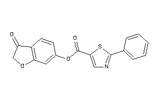 2-phenylthiazole-5-carboxylic Acid (3-ketocoumaran-6-yl) Ester