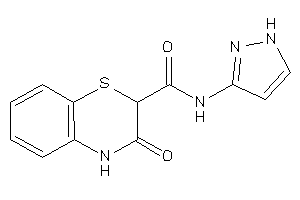 3-keto-N-(1H-pyrazol-3-yl)-4H-1,4-benzothiazine-2-carboxamide