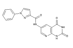 N-(2,4-diketo-1H-pyrido[2,3-d]pyrimidin-6-yl)-1-phenyl-pyrazole-3-carboxamide