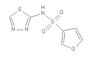 N-(1,3,4-thiadiazol-2-yl)furan-3-sulfonamide