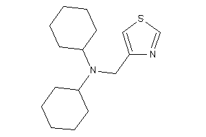 Dicyclohexyl(thiazol-4-ylmethyl)amine