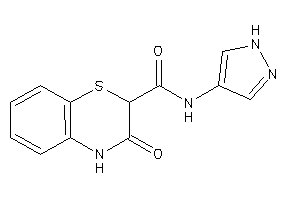3-keto-N-(1H-pyrazol-4-yl)-4H-1,4-benzothiazine-2-carboxamide