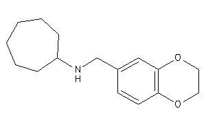 Cycloheptyl(2,3-dihydro-1,4-benzodioxin-6-ylmethyl)amine