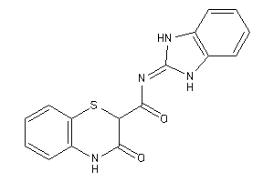 Image of N-(1,3-dihydrobenzimidazol-2-ylidene)-3-keto-4H-1,4-benzothiazine-2-carboxamide