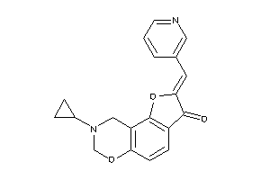 8-cyclopropyl-2-(3-pyridylmethylene)-7,9-dihydrofuro[2,3-f][1,3]benzoxazin-3-one