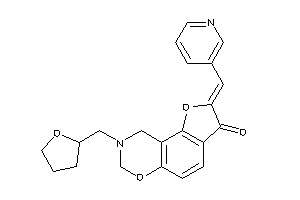 2-(3-pyridylmethylene)-8-(tetrahydrofurfuryl)-7,9-dihydrofuro[2,3-f][1,3]benzoxazin-3-one