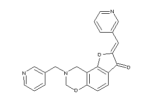 8-(3-pyridylmethyl)-2-(3-pyridylmethylene)-7,9-dihydrofuro[2,3-f][1,3]benzoxazin-3-one