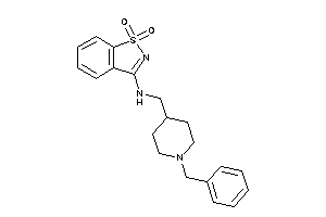 (1-benzyl-4-piperidyl)methyl-(1,1-diketo-1,2-benzothiazol-3-yl)amine