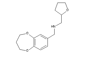 3,4-dihydro-2H-1,5-benzodioxepin-7-ylmethyl(tetrahydrofurfuryl)amine