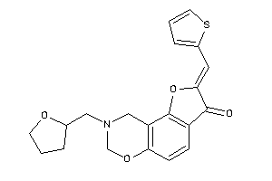 Image of 8-(tetrahydrofurfuryl)-2-(2-thenylidene)-7,9-dihydrofuro[2,3-f][1,3]benzoxazin-3-one