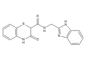 N-(1H-benzimidazol-2-ylmethyl)-3-keto-4H-1,4-benzothiazine-2-carboxamide