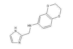 2,3-dihydro-1,4-benzodioxin-7-yl(1H-imidazol-2-ylmethyl)amine