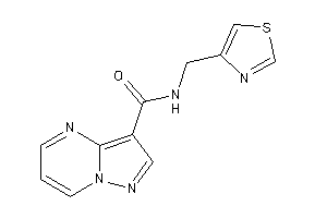 N-(thiazol-4-ylmethyl)pyrazolo[1,5-a]pyrimidine-3-carboxamide