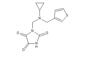 1-[[cyclopropyl(3-thenyl)amino]methyl]imidazolidine-2,4,5-trione