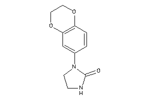 1-(2,3-dihydro-1,4-benzodioxin-6-yl)-2-imidazolidinone
